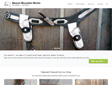 Tablet Screenshot of beavermountainworks.com